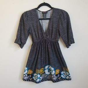 Hot tempered dont be afraid long shirt or short mini dress sz small